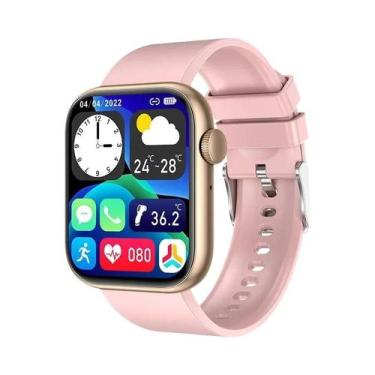 Imagem de Relógio Inteligente Feminino Com Tela Sensível Ao Toque Bluetooth À Pr