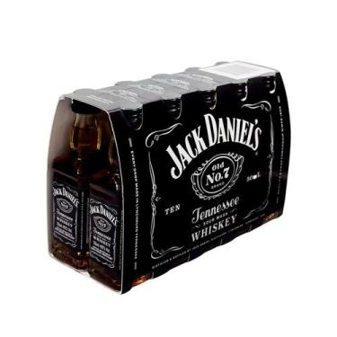 Imagem de Miniatura Whisky Jack Daniel's Tennessee Whiskey 50ml 10un