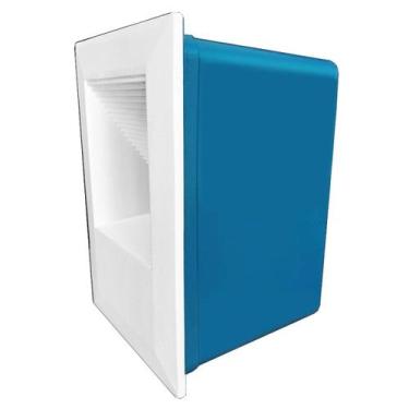 Imagem de Luminária Balizadora Hermética Led Embutir 6W Biv Branc Frio - GE- GEN