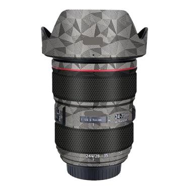 Imagem de EF 24-70 2.8L II Adesivo de lente de câmera antirriscos para Canon EF 24-70 mm F2.8 L II Capa protetora de revestimento (titânio triangular)
