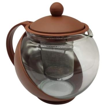 Imagem de Chaleira de Vidro 750 ml Com Infusor Bule Para Chá
