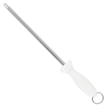 Imagem de Chaira Profissional Estriada 8 Polegadas Afiador Amolador de Faca Açougue