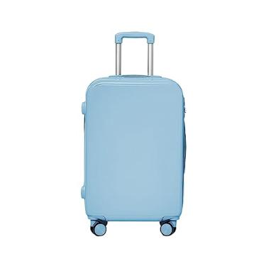 Imagem de Mala, estojo portátil, bolsa de mão, zíper, leve, resistente a impactos, haste de tração de vários níveis, impermeável, rotação de 360 graus, rodízios duplos silenciosos, grande capacidade