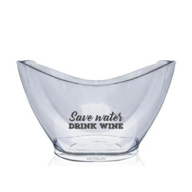 Imagem de Champanheira Personalizada Drink Wine - Krystalon