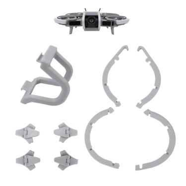 Imagem de SZZCNOX NEO 2 acessórios de proteção de para-choque para drones, kits de proteção anticolisão 3 em 1 para DJI Neo 2 hélices anel de capa protetora de gimbal para-choques dobrável acessórios de drone