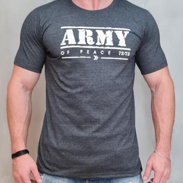 Imagem de Camiseta Masculina Sagitta Premium Mix Army - 100% Algodão-Masculino