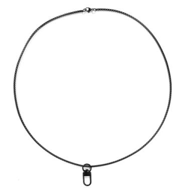 Imagem de Conjunto de 2 Cordões para Gravador Voz com Fivela, Correia de Pescoço em Aço Inoxidável Gravador Voz Compatível com Plaud NotePin para Uso Diário e ao ar Livre