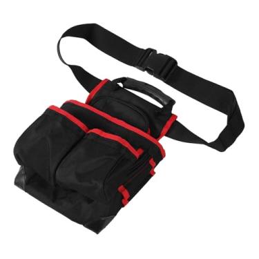 Imagem de Garosa Cinto de Ferramentas de Tecido Oxford Com Fivela de Liberação Rápida, Pacote de Cintura Multiferramentas para Eletricistas, Trabalhadores da Construção Civil, Bolsa de Armazenamento Durável à