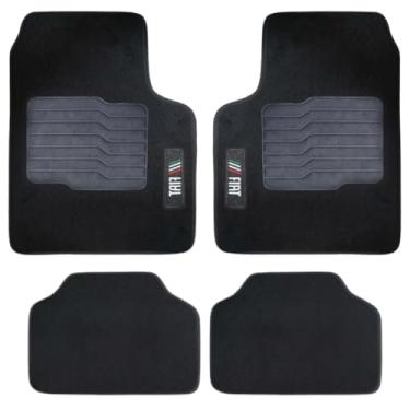 Imagem de Jogo Tapete Universal Carpete Automotivo 4 Peças. (Jogo Tapete Carpete Palio,Siena,Uno)