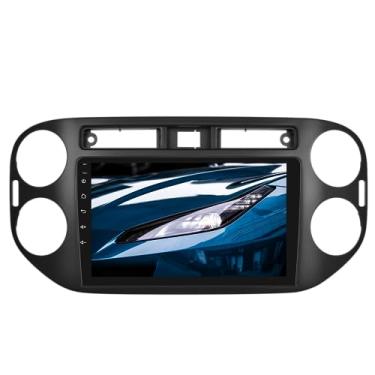 Imagem de [2 + 64 G] Rádio automotivo NHOPEEW para VW Tiguan 2006-2016 com carplay sem fio e Android Auto - tela sensível ao toque de 9 polegadas Android estéreo para carro - DSP/GPS/WiFi/SWC/Bluetooth + câmera