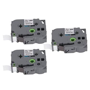 Imagem de Cryfokt Fita Adesiva para Etiquetagem à Prova D'água, Adesivo Forte, Alta Resistência, Impressão Rápida para PT P700 para Crachás, Instruções de Operação, Etiquetas, Identificação de Material,