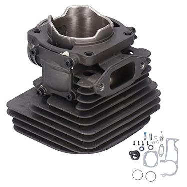 Imagem de Conjunto de kit de pistão de cilindro Substituição durável de alto desempenho para 372xp X Torq 365 X Torq Peças de motosserra Liga de alumínio leve com alto silício 50 mm