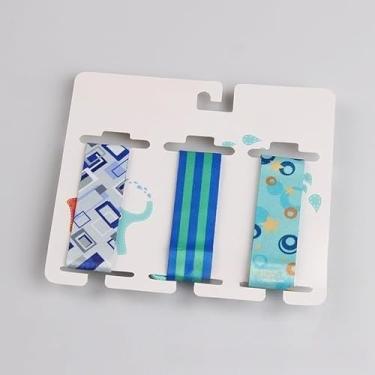 Imagem de 3 pçs/conjunto de brinquedos de corrente para chupeta de bebê, cinto antiqueda, acessórios para carrinho de bebê, clipes de chupeta, correia para alimentação infantil (12)