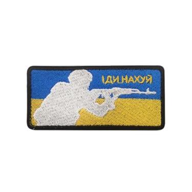 Imagem de Ruoming 1 Patch tático de moral, emblema bordado estilo militar, 8 x 4 cm, fecho de (imagem 1)