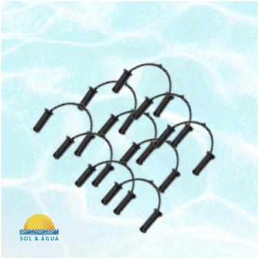 Imagem de Kit De 10 Travas Para Placa Aquecedor Solar Modelo Teksol - Marca Ks Aquecedores