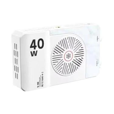 Imagem de Luz De Câmera LED Portátil De 40W 2800K-9000K 4400mAh Recarregável Par