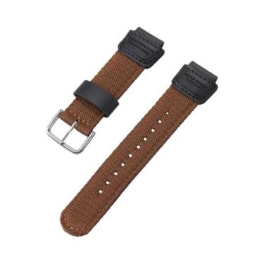 Imagem de Pulseira De Couro De Nylon De 18mm Para Relógio CASIO AE1000W AE1200 P