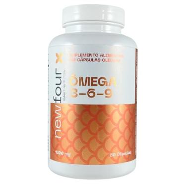Imagem de Ômega 3 6 9 1300mg 60 Cápsulas Óleo de Prímula Oleo de Linhaça Oleo de Borragem Newfour