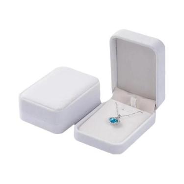 Imagem de Caixa De Joias De Veludo Da Moda 7x10cm Organizador De Colares Embalag