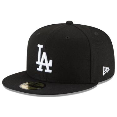 Imagem de Boné New Era Aba Reta 5950 MLB Los Angeles Colors Preto-Masculino
