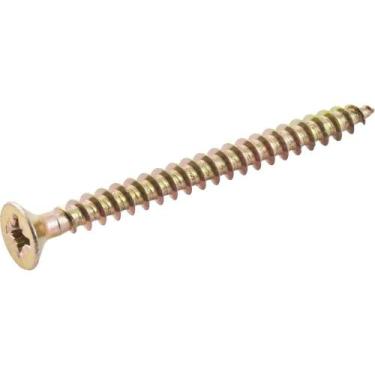 Imagem de Parafuso Madeira Chipboard, Cabeça Chata, Fenda Cruzada/pozidrive, 5,0