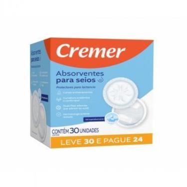 Imagem de Absorvente para seios cremer l30p24un