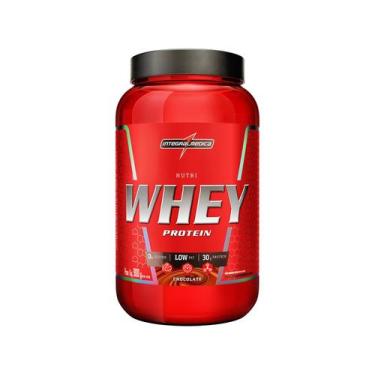 Imagem de Hipercalórico Integralmedica Nutriwhey 900g Pote, Chocolate, 900g