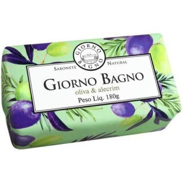 Imagem de Sabonete barra Giorno bagno oliva e alecrim 180g, 180g