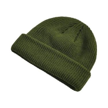 Imagem de Gorro De Inverno Unissex Quente E Tricotado, Cor Sólida, Para Meninos,