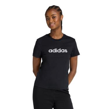 Imagem de Camiseta Adidas Essentials Big Linear Single Jersey-Feminino