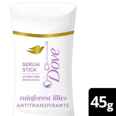 Imagem de Desodorante Stick Sérum Rainforest Lilies 72h Dove 45g