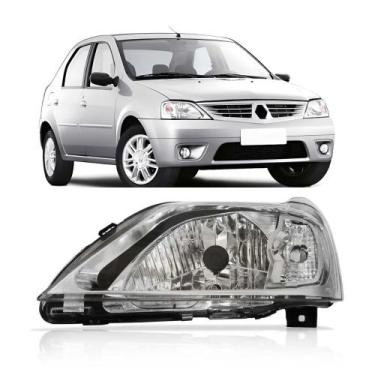Imagem de Farol Logan 07 A 10 Esquerdo - AUTOMOTIVE IMPORTS - 405