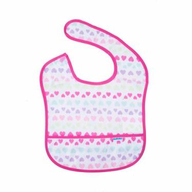 Imagem de Babador Standard Coração KaBaby Rosa