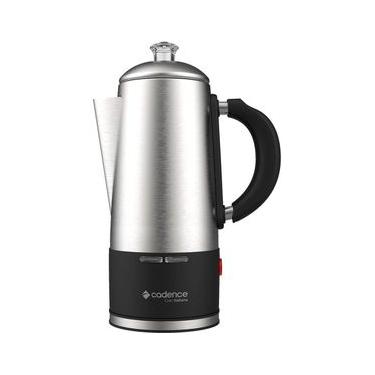 Imagem de Cafeteira Italiana Elétrica Cadence CAF120 Inox 1 e 5L 900W com Filtro Permanente 110V