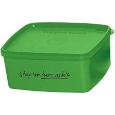 Imagem de Pote para freezer jeitosinhos 400 ml cheiro verde da tupperware 