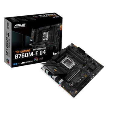 Imagem de Placa-Mãe ASUS TUF Gaming B760M-E D4, Intel, M-ATX, DDR4, Preto - 90MB