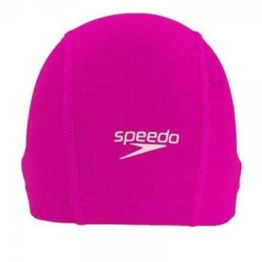 Imagem de Touca Speedo Xtrafit Junior Cap, Rosa, UNICO