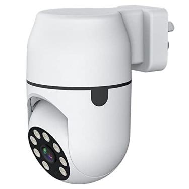 Imagem de 1MP/2MP/3MP PTZ Camera Outdoor, Plug and Play WiFi Security IP Camera com Auto Tracking, Spotlight Color Night Vision, Detecção Móvel, Áudio 2-Way, Visão Remota, Sem instalação (2MP)
