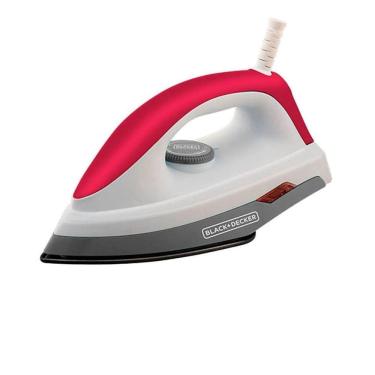 Imagem de Ferro Á Seco Com Base Antiaderente 1000W Black+Decker 110V