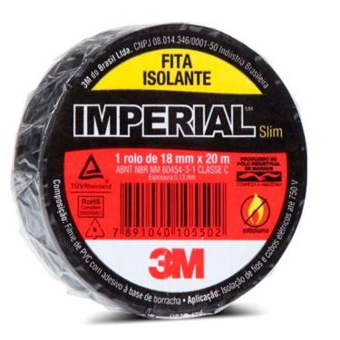 Imagem de Fita Isolante Imperial Slim 18mm x 20m - 3M