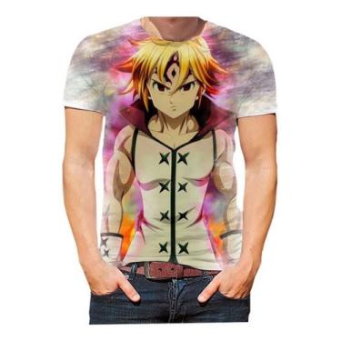 Imagem de Camisa Camiseta Meliodas Séries Anime Mangá Desenhos Hd 05 - Estilo Kr