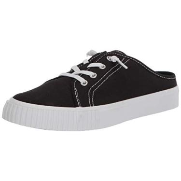 Imagem de Timberland Mule feminina Skyla Bay Canvas, Preto, 7.5