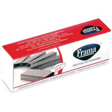 Imagem de Grampo Para Grampeador 26/6 Galvanizado 5000 Grampos