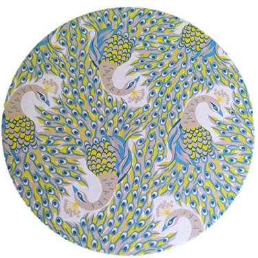 Imagem de Capa De Sousplat Tricoline 100% Algodão 35cm Diametro Cor:Estampado