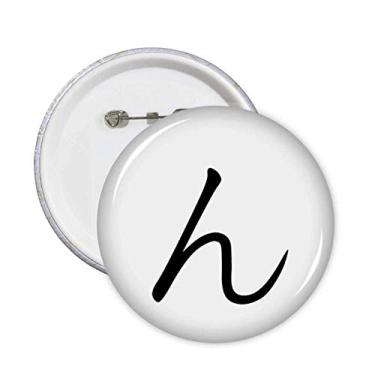 Imagem de Emblema japonês Hiragana personagem N pinos crachá botão decoração acessório 5 peças