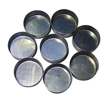 Imagem de Forminha Pão De Mel Nº 3 Kit Com 50 Unidades Alumínio 7,5Cm