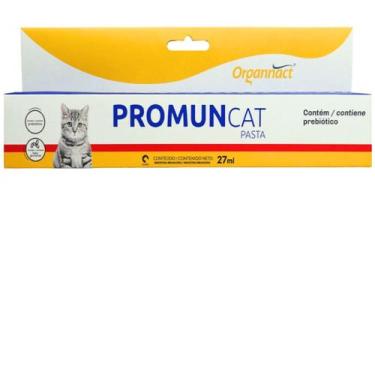 Imagem de Promun Cat Pasta 27ml Suplemento Vitamínico Para Gatos Organnact