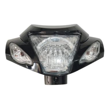 Imagem de Kit Farol + Carenagem Do Farol Bike Elétrica Sousa Preta