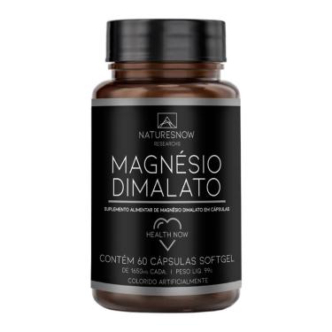Imagem de MAGNESIO DIMALATO 60 CAPSULAS - NATURES NOW-Unissex
