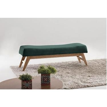 Imagem de Puff 140cm Pés Mel Horus Sofani Verde